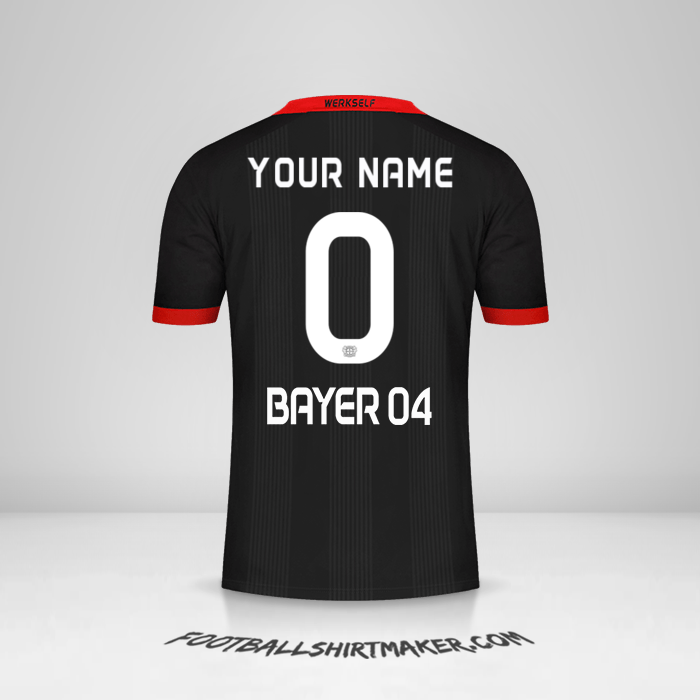 Shirt Bayer 04 Leverkusen 2020/21 -  your name - 0