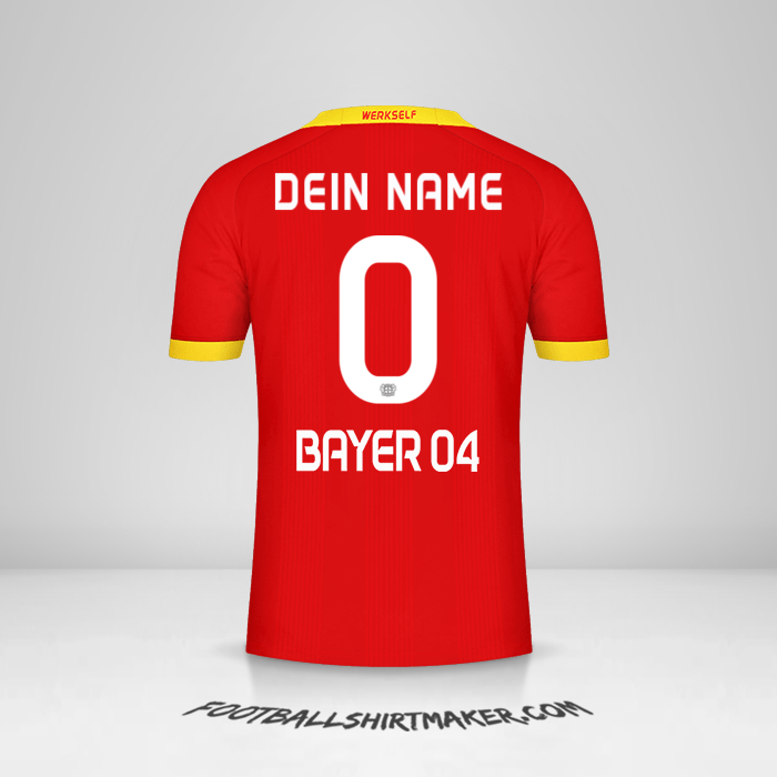 Trikot Bayer 04 Leverkusen 2020/21 II -  dein name - 0