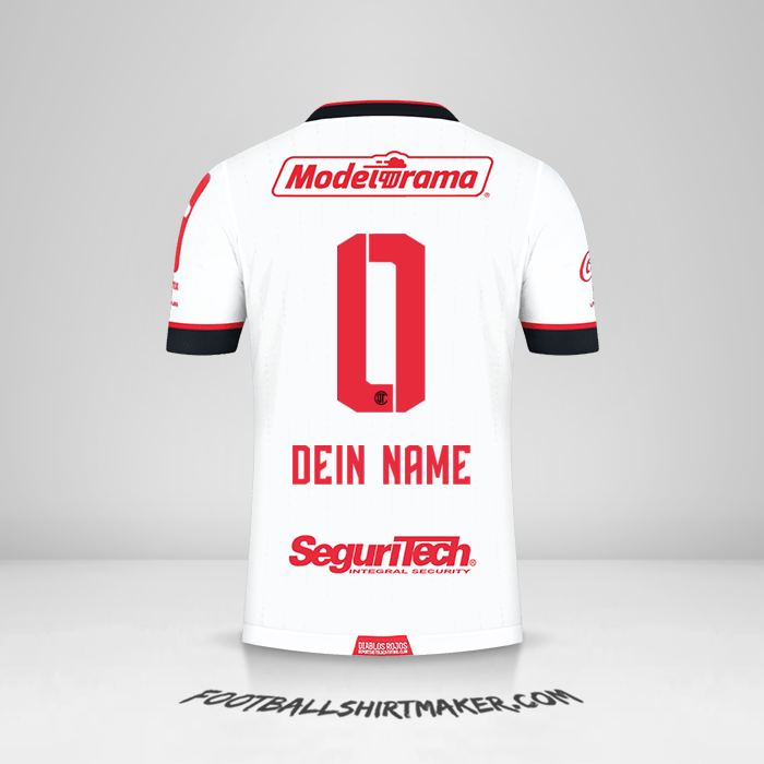 Trikot Toluca FC 2021 II -  dein name - 0