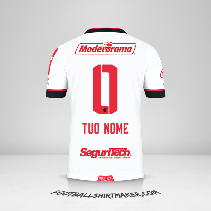 Maglia Toluca FC 2021 II -  tuo nome - 0
