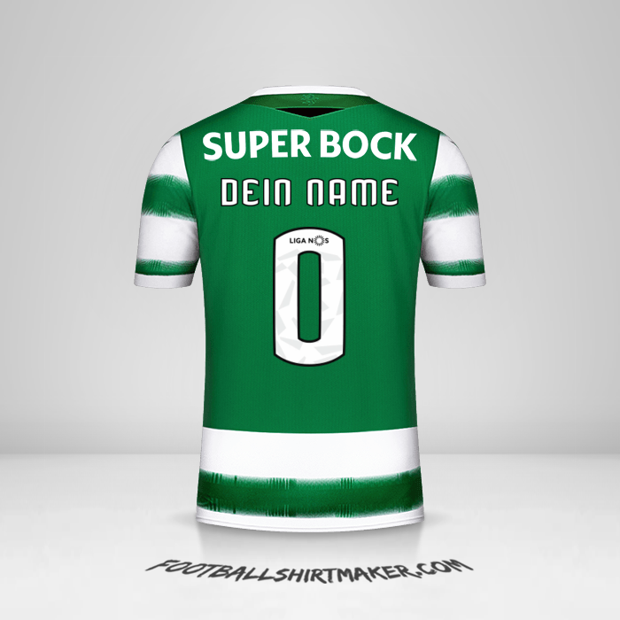 Trikot Sporting Clube 2020/21 -  dein name - 0