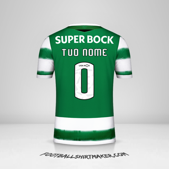 Maglia Sporting Clube 2020/21 -  tuo nome - 0