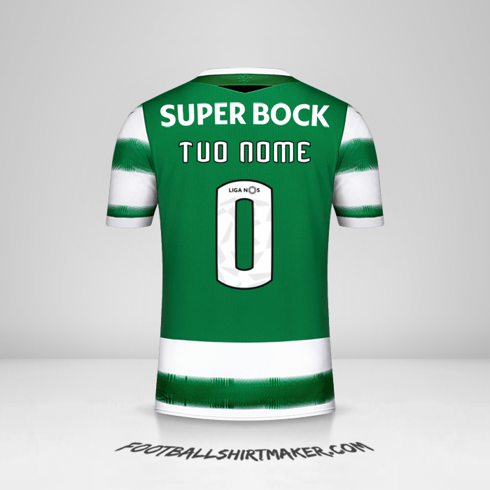 Maglia Sporting Clube 2020/21 -  tuo nome - 0