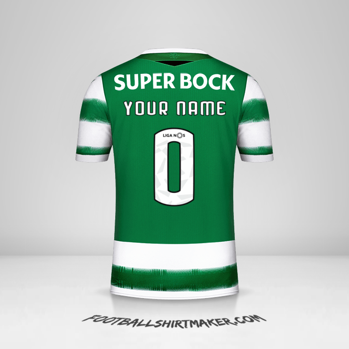Shirt Sporting Clube 2020/21 -  your name - 0