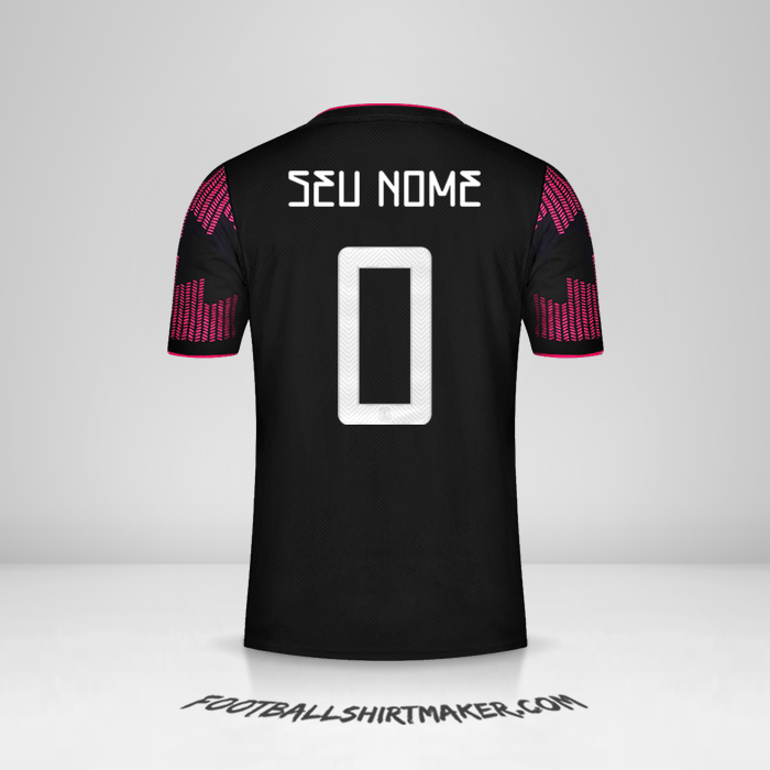 Camisa México 2021 -  seu nome - 0