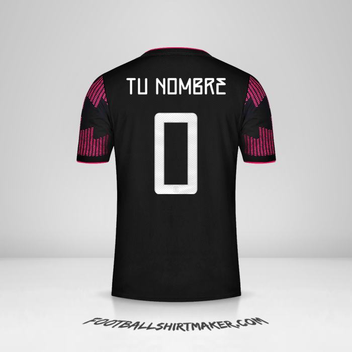 Jersey Mexico 2021 -  tu nombre - 0