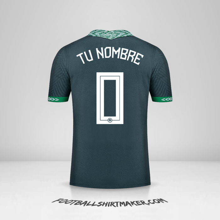 Camiseta Nigeria 2020/21 II -  tu nombre - 0