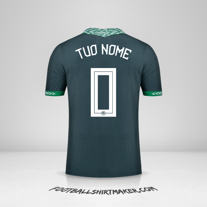 Maglia Nigeria 2020/21 II -  tuo nome - 0