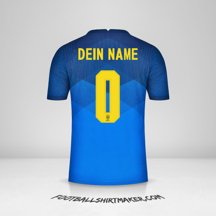 Trikot Brasilien 2020/21 II -  dein name - 0