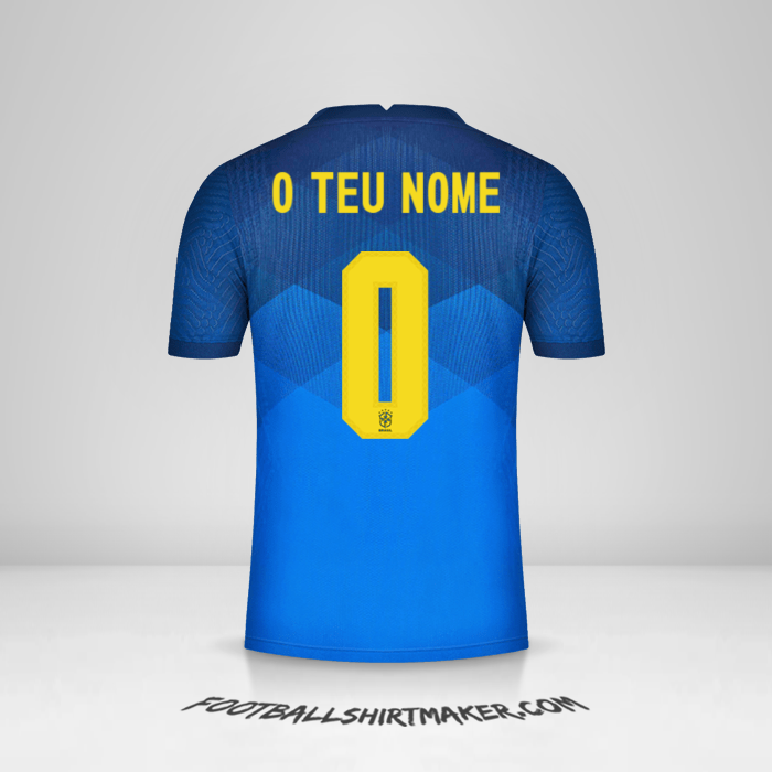 Camisola Brasil 2020/21 II -  o teu nome - 0