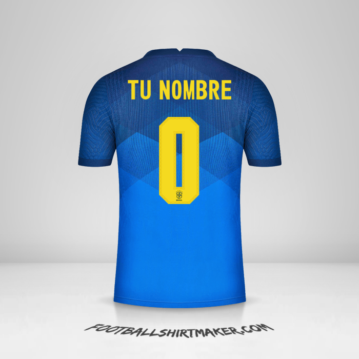 Jersey Brasil 2020/21 II -  tu nombre - 0