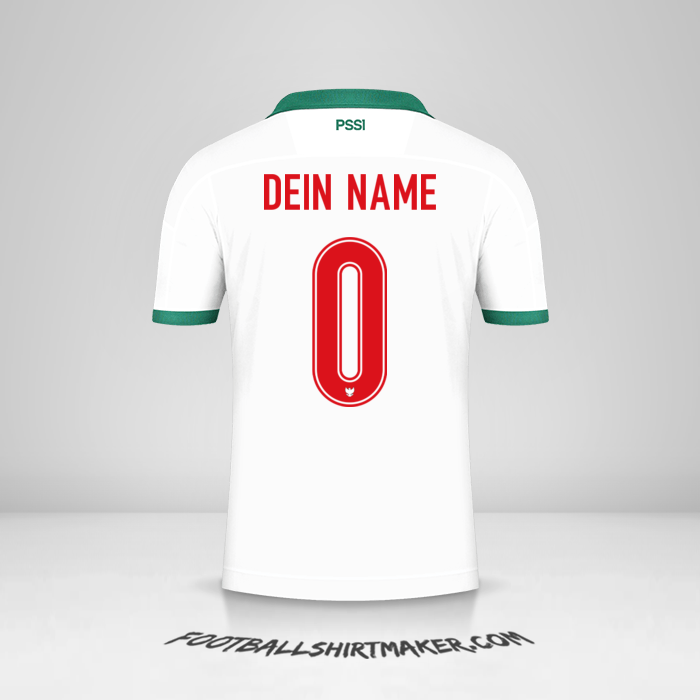 Trikot Indonesien 2020/21 II -  dein name - 0