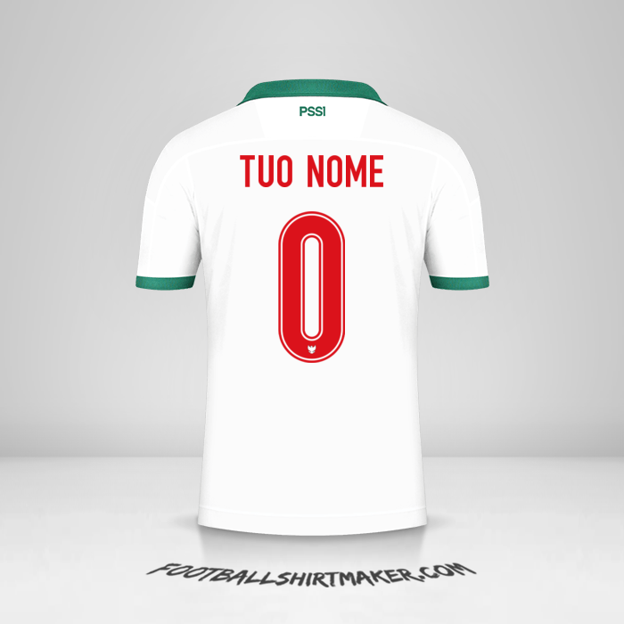 Maglia Indonesia 2020/21 II -  tuo nome - 0