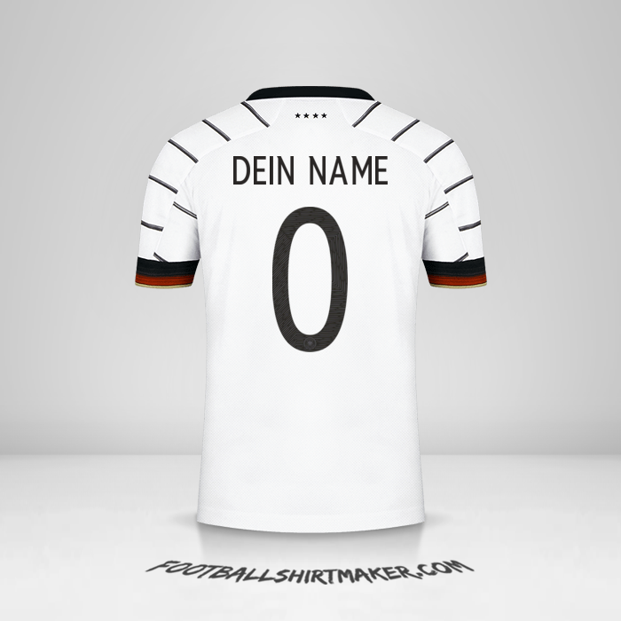 Trikot Deutschland 2020/2021 -  dein name - 0