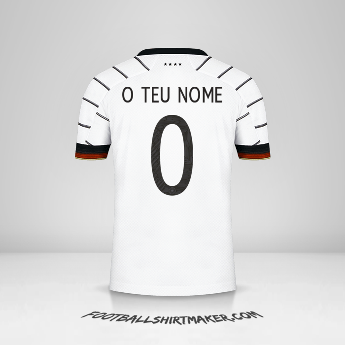 Camisola Alemanha 2020/2021 -  o teu nome - 0