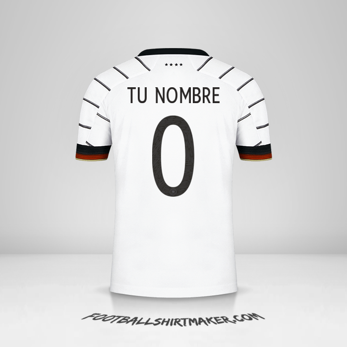 Camiseta Alemania 2020/2021 -  tu nombre - 0