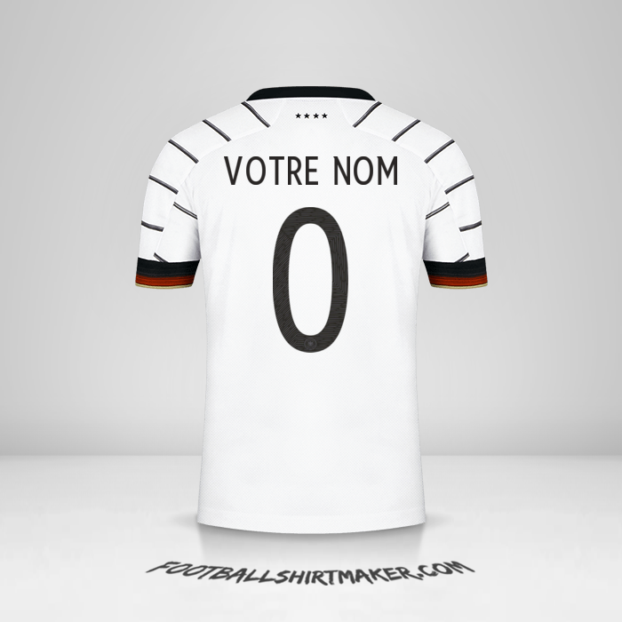 Maillot Allemagne 2020/2021 -  votre nom - 0