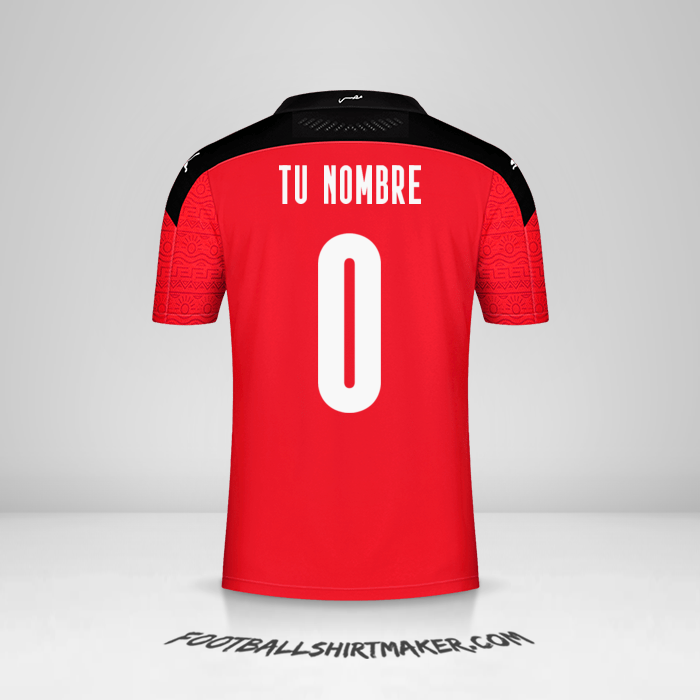 Camiseta Egipto 2020/2021 -  tu nombre - 0