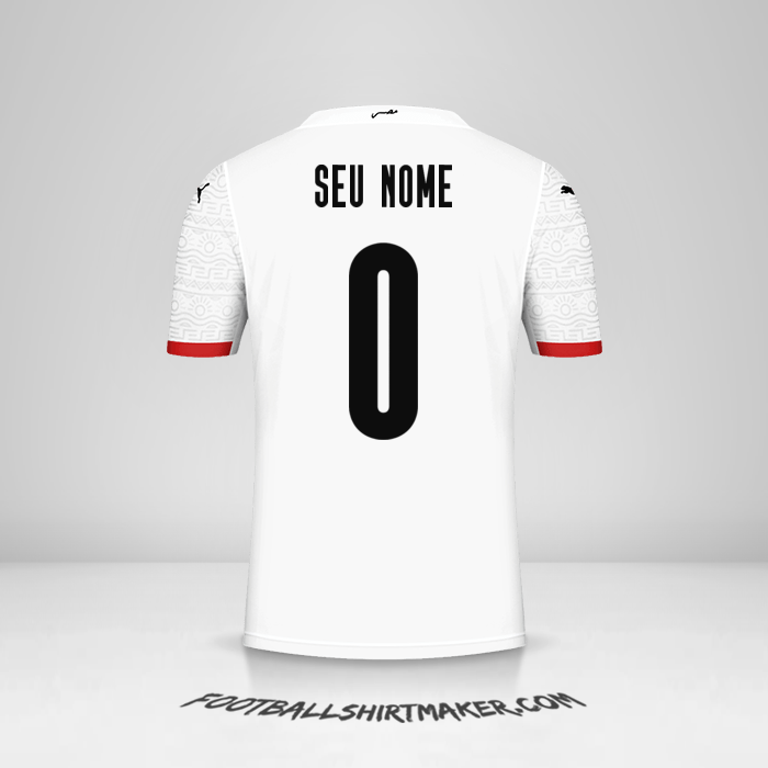 Camisa Egito 2020/2021 II -  seu nome - 0