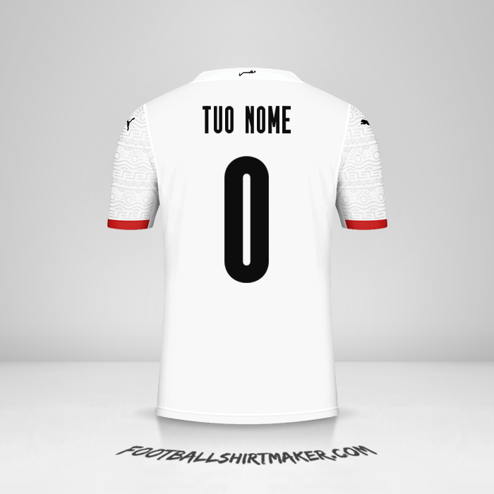 Maglia Egitto 2020/2021 II -  tuo nome - 0