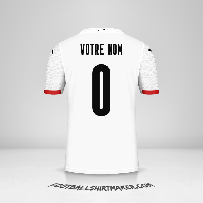 Maillot Égypte 2020/2021 II -  votre nom - 0