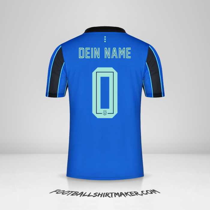 Trikot AFC Ajax 2021/2022 II -  dein name - 0