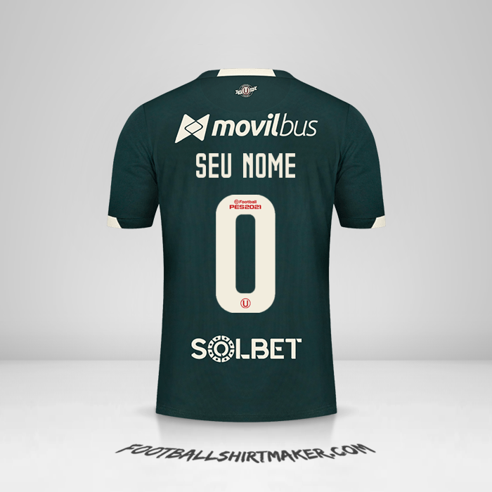 Camisa Universitario 2021 II -  seu nome - 0