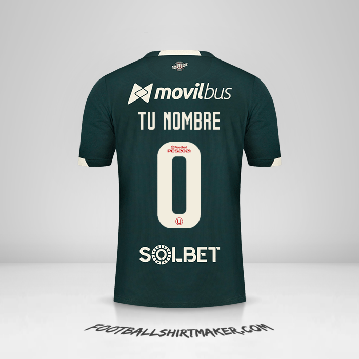 Camiseta Universitario 2021 II -  tu nombre - 0