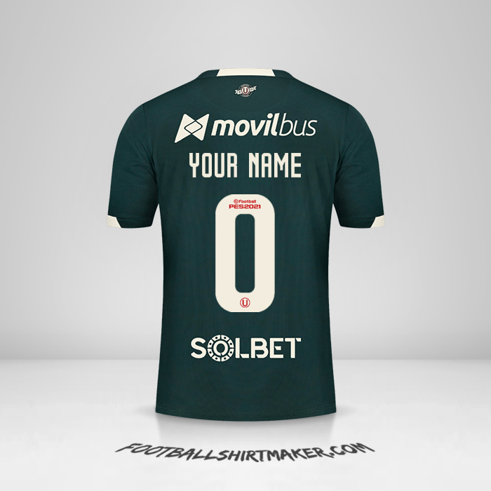 Jersey Universitario 2021 II -  your name - 0