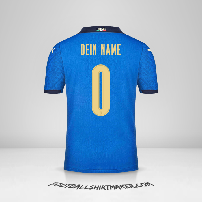 Trikot Italien 2020/2021 -  dein name - 0