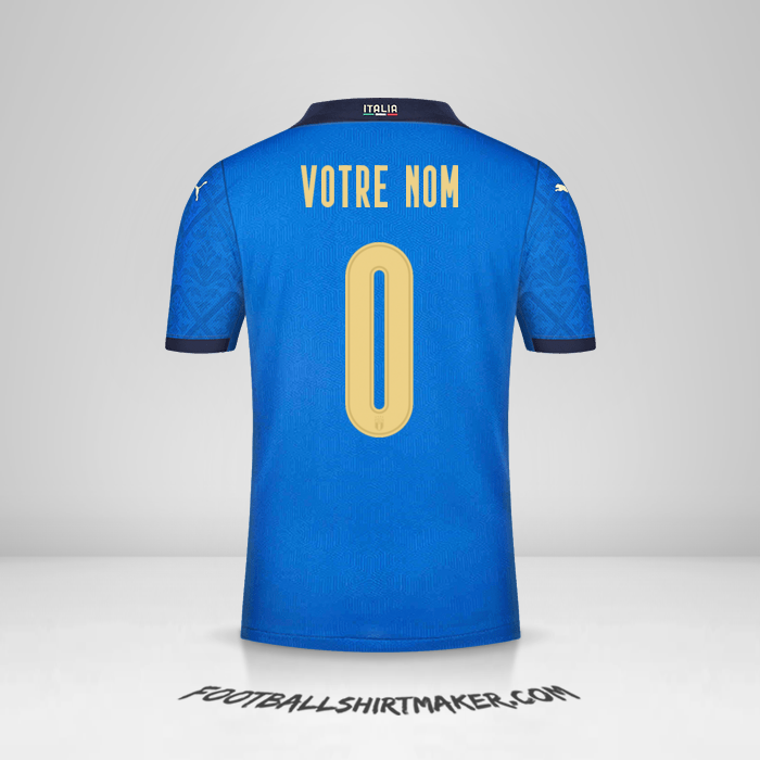 Maillot Italie 2020/2021 -  votre nom - 0