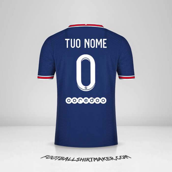 Maglia Paris Saint Germain 2021/2022 -  tuo nome - 0