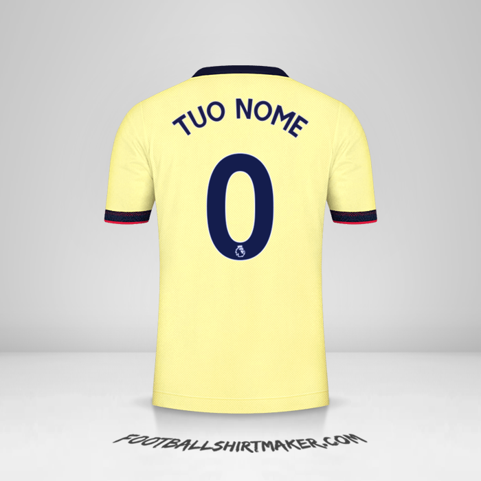 Maglia Arsenal 2021/2022 II -  tuo nome - 0