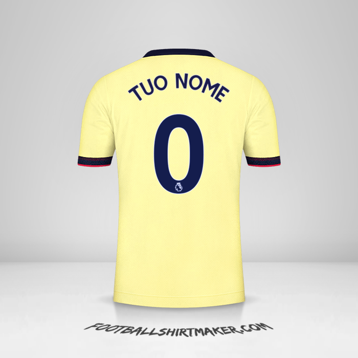 Maglia Arsenal 2021/2022 II -  tuo nome - 0