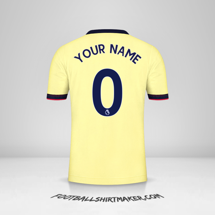 Shirt Arsenal 2021/2022 II -  your name - 0