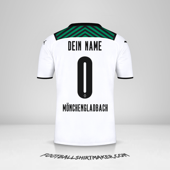 Trikot Borussia Monchengladbach 2021/2022 -  dein name - 0