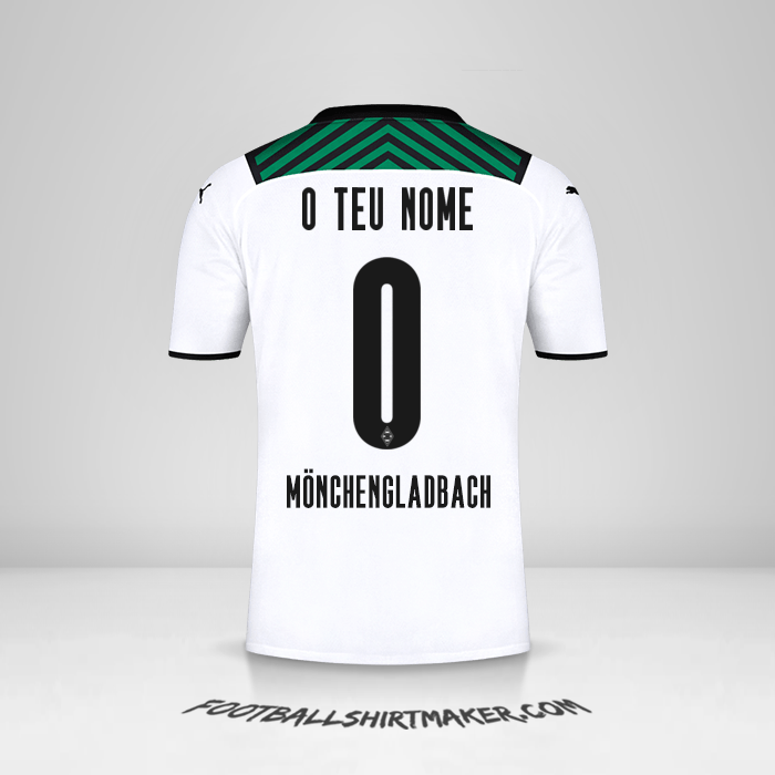 Camisola Borussia Monchengladbach 2021/2022 -  o teu nome - 0