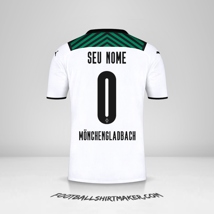 Camisa Borussia Monchengladbach 2021/2022 -  seu nome - 0