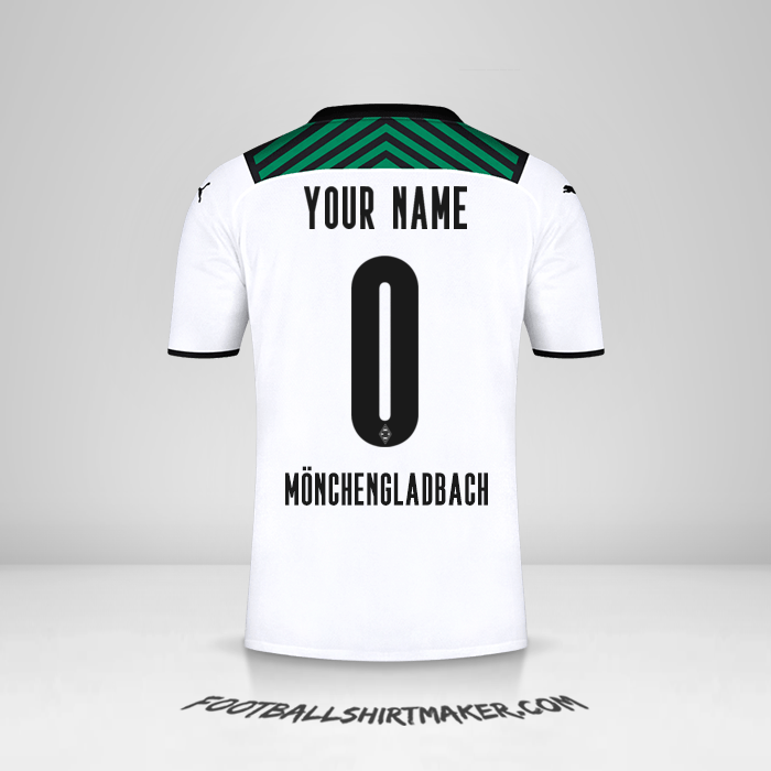 Jersey Borussia Monchengladbach 2021/2022 -  your name - 0