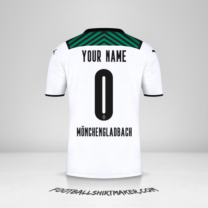 Jersey Borussia Monchengladbach 2021/2022 -  your name - 0