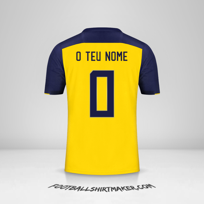 Camisola Equador 2020/22 -  o teu nome - 0