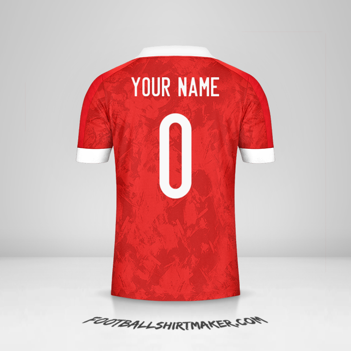 Jersey Russia 2020/2021 -  your name - 0