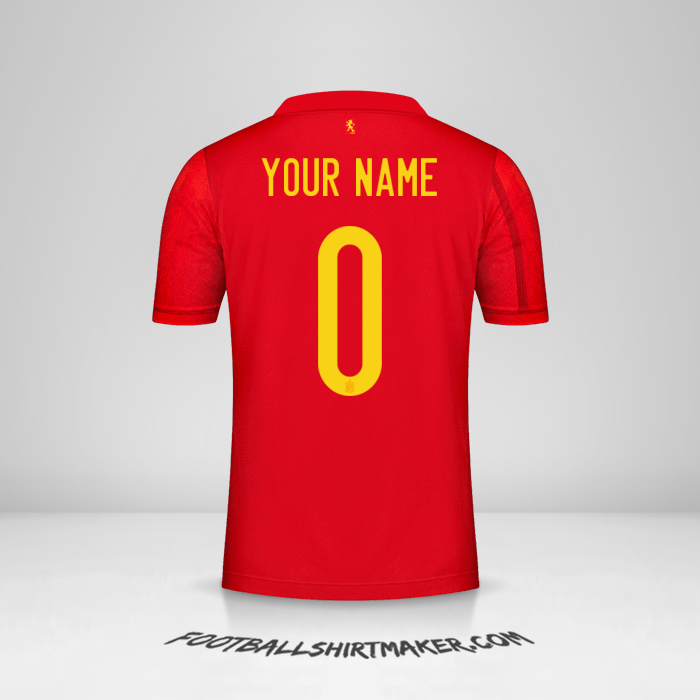 Shirt Spain 2020/2021 -  your name - 0