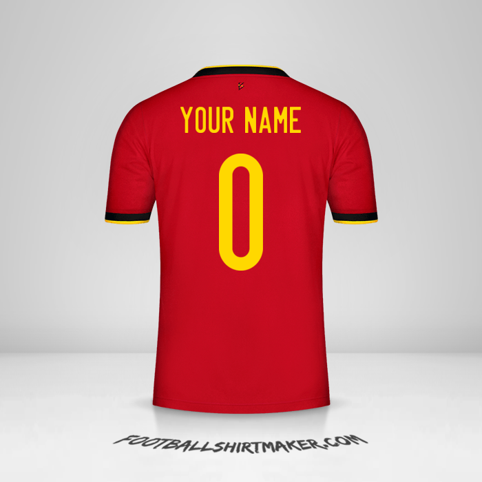 Jersey Belgium 2020/2021 -  your name - 0