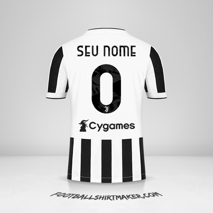 Camisa Juventus FC 2021/2022 -  seu nome - 0