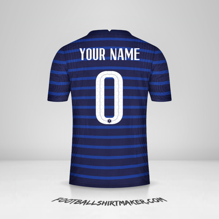 Shirt France 2020/2021 -  your name - 0