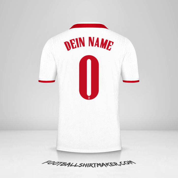 Trikot Polen 2020/2021 -  dein name - 0