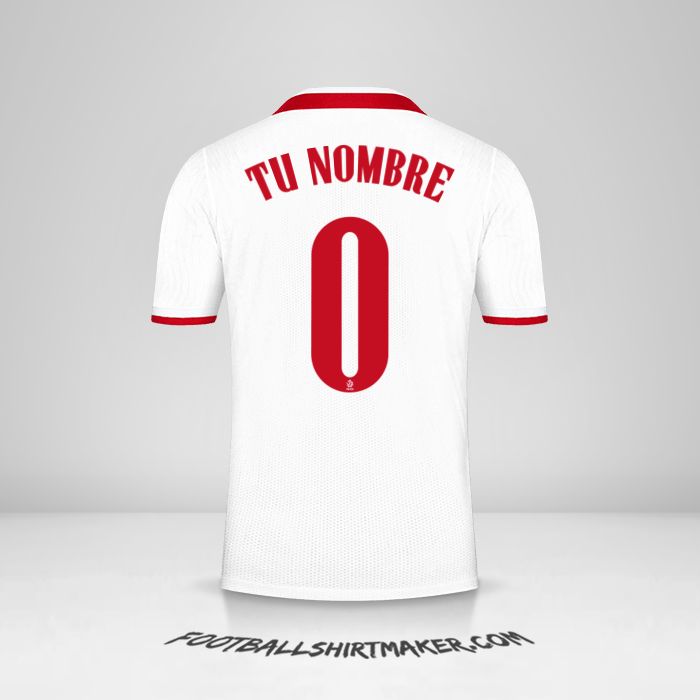 Camiseta Polonia 2020/2021 -  tu nombre - 0