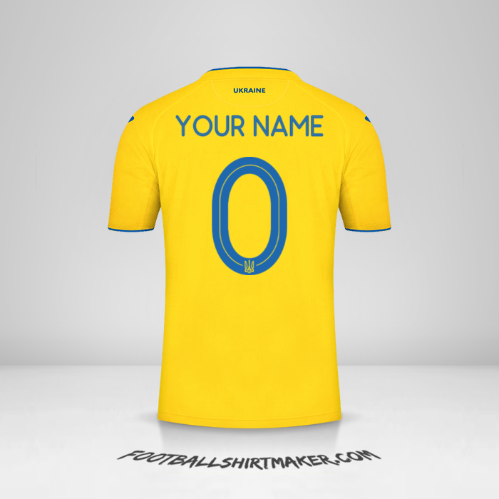 Jersey Ukraine 2020 -  your name - 0