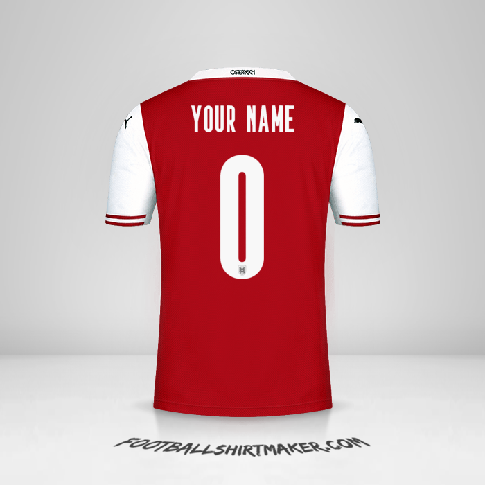 Jersey Austria 2020/2021 -  your name - 0